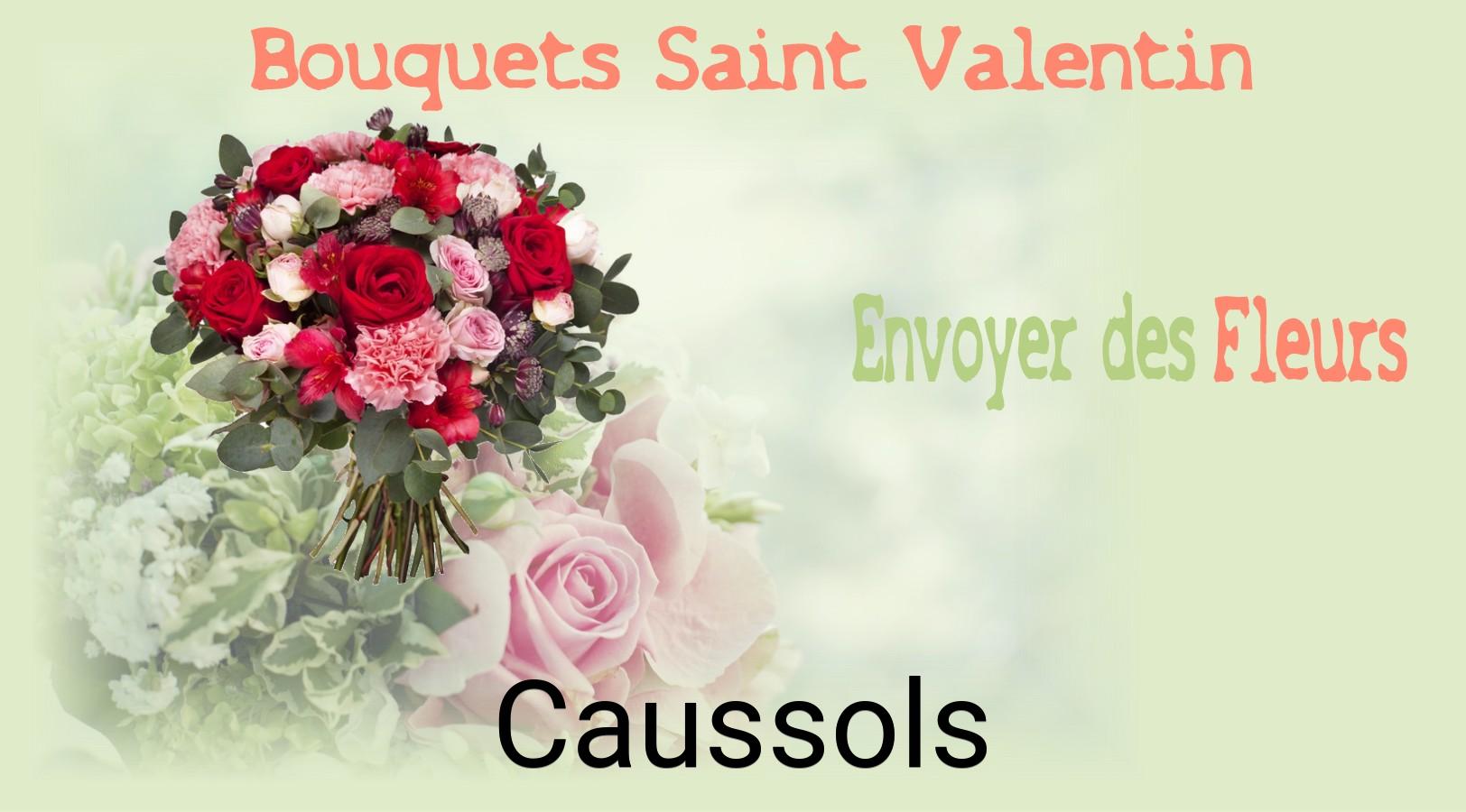 Roses de Saint-Valentin livrées à Caussols