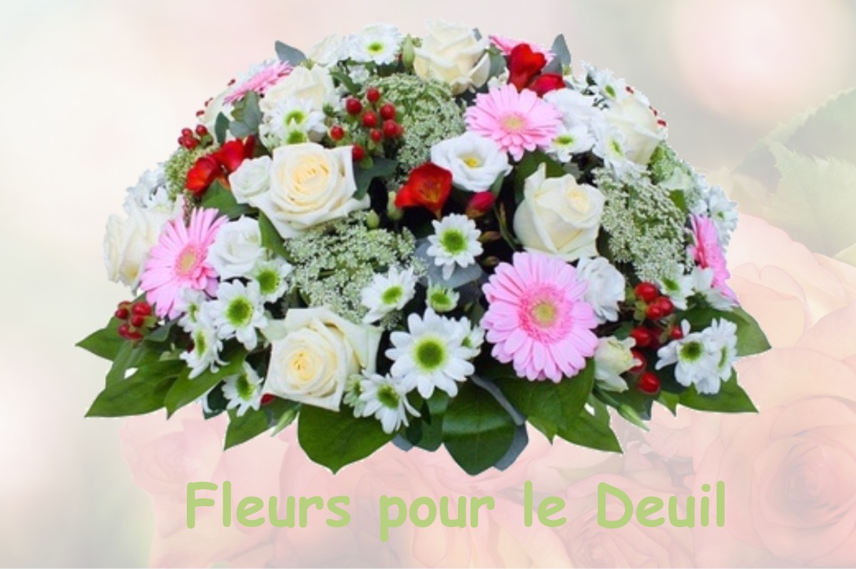 fleurs deuil CAUSSOLS